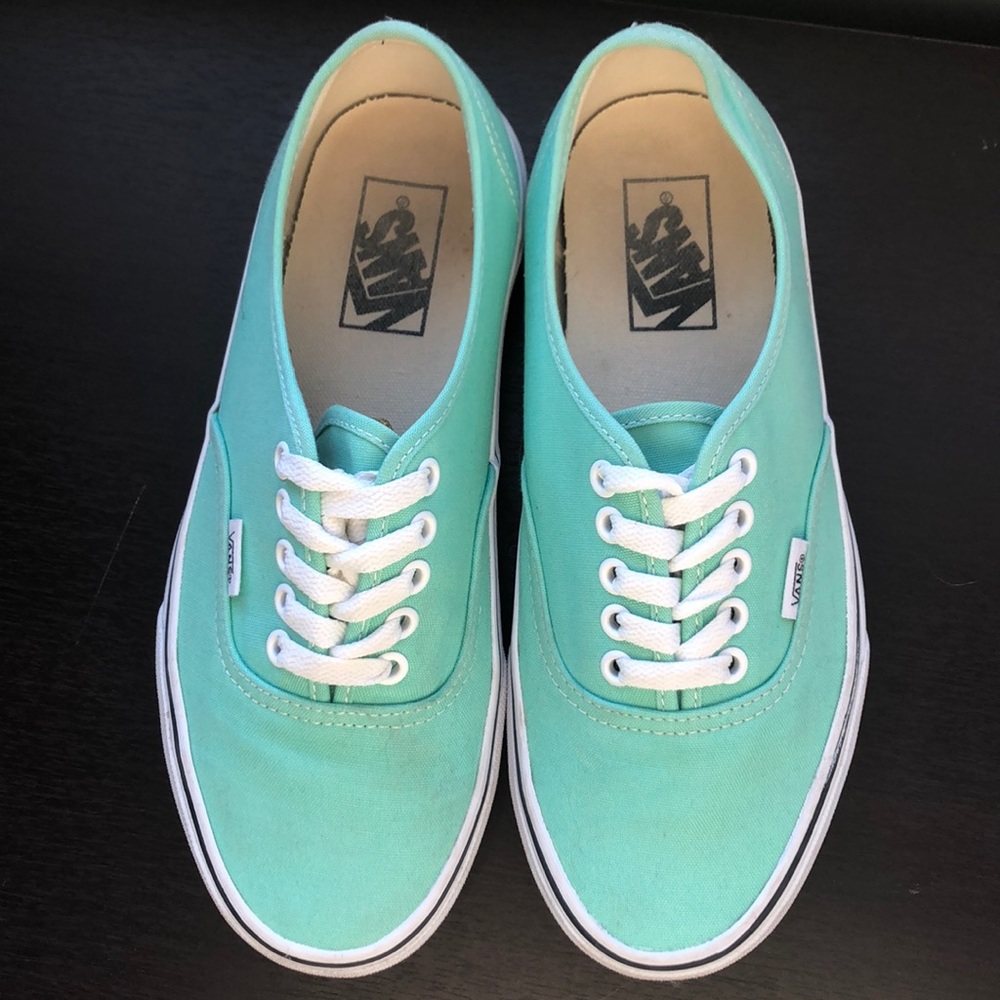 NEW Mint Green Vans!